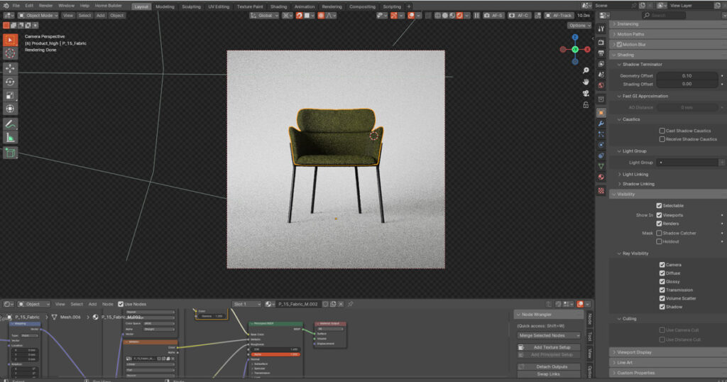 Step-by-Step Guide to Create 3D Chair Modeling in Blender