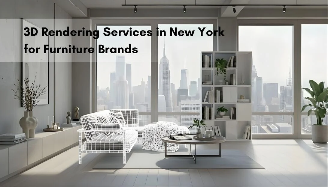 3D Rendering Services in New York for Furniture Brands