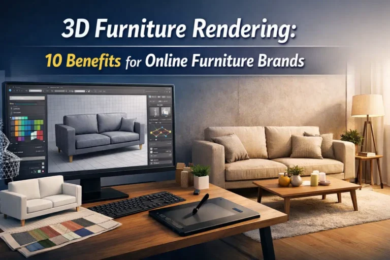 3D Furniture Rendering 10 Benefits for Online Furniture Brands