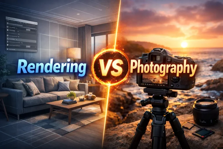 Rendering vs Photography