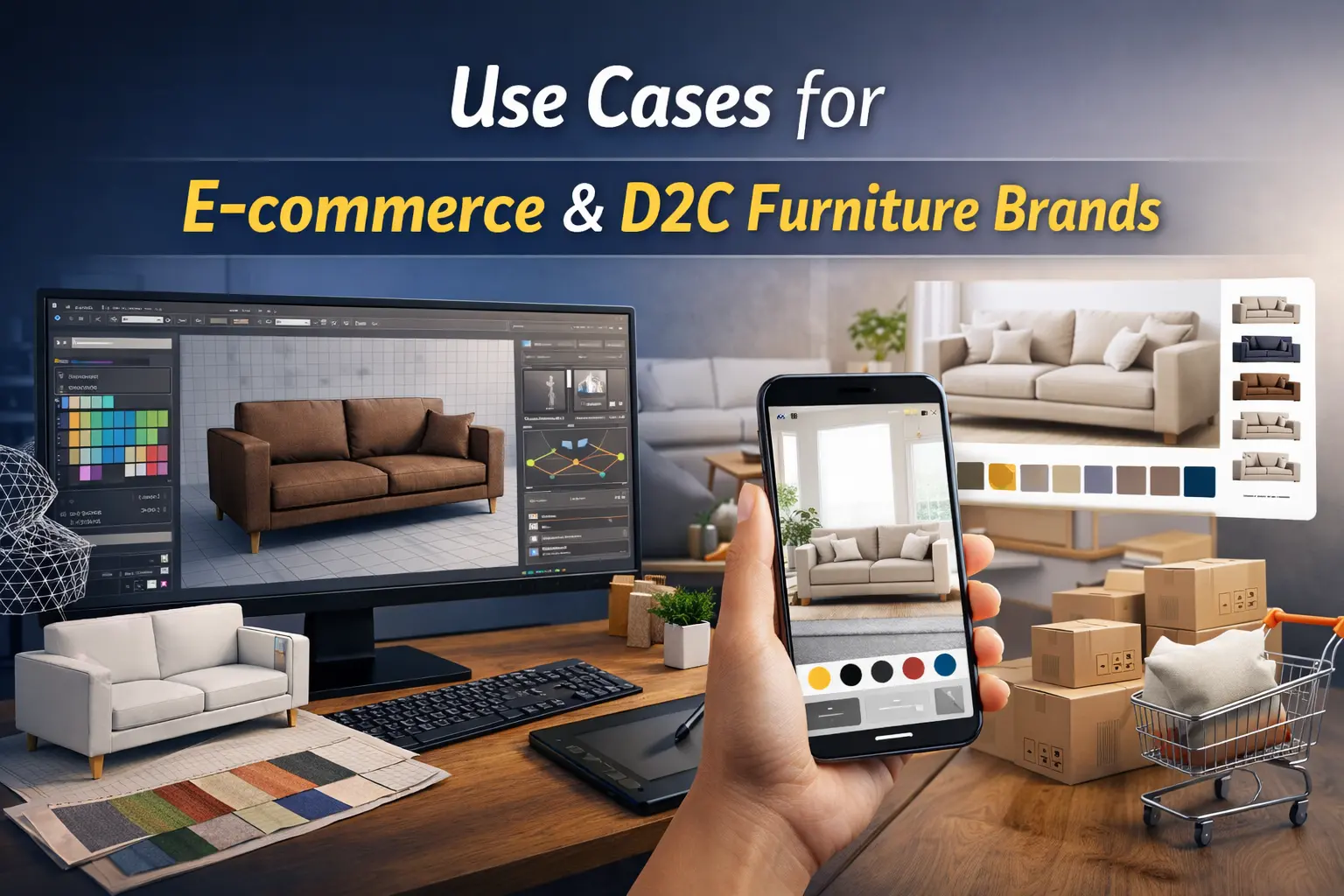 Use Cases for E-commerce & D2C Furniture Brands