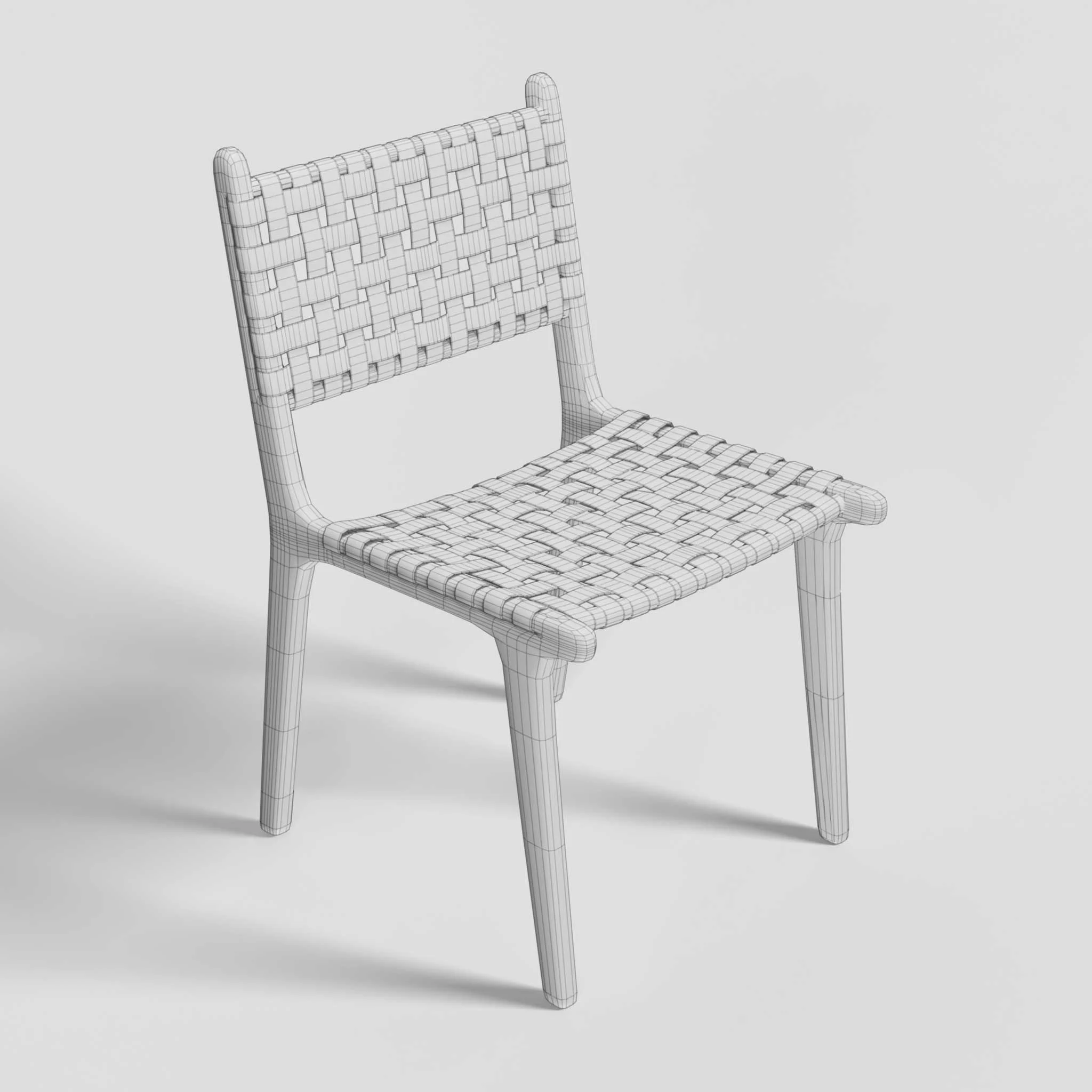 chair wairframe