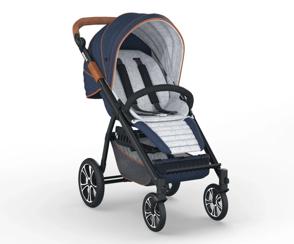 01 Modern Baby stroller Angle scaled