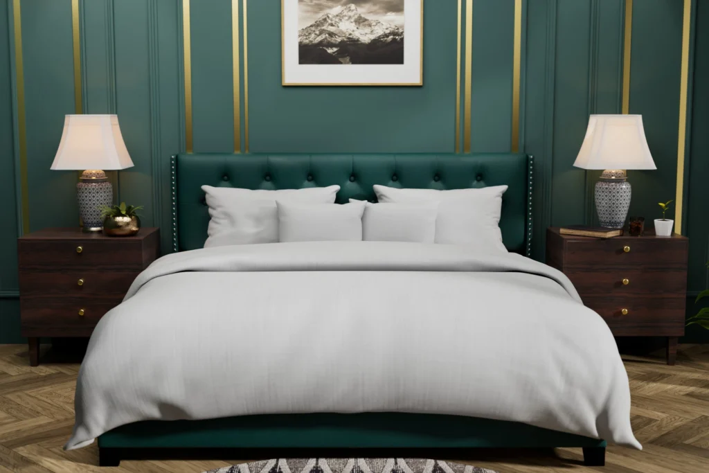 01 Modern Bed Front 1 scaled