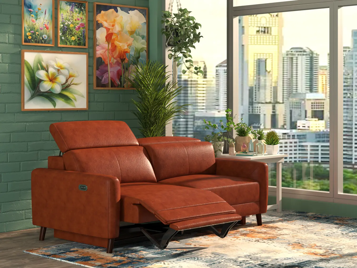 01 Modern Sofa Perspective 50