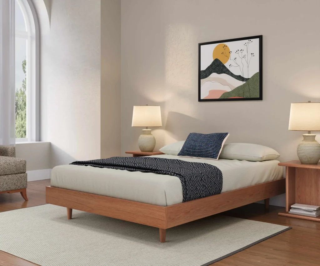 05 Modern Bed Perspective 1 scaled