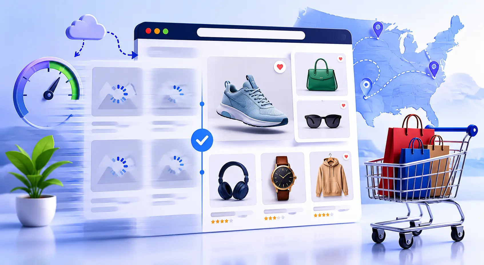 E-commerce performance and lazy loading
