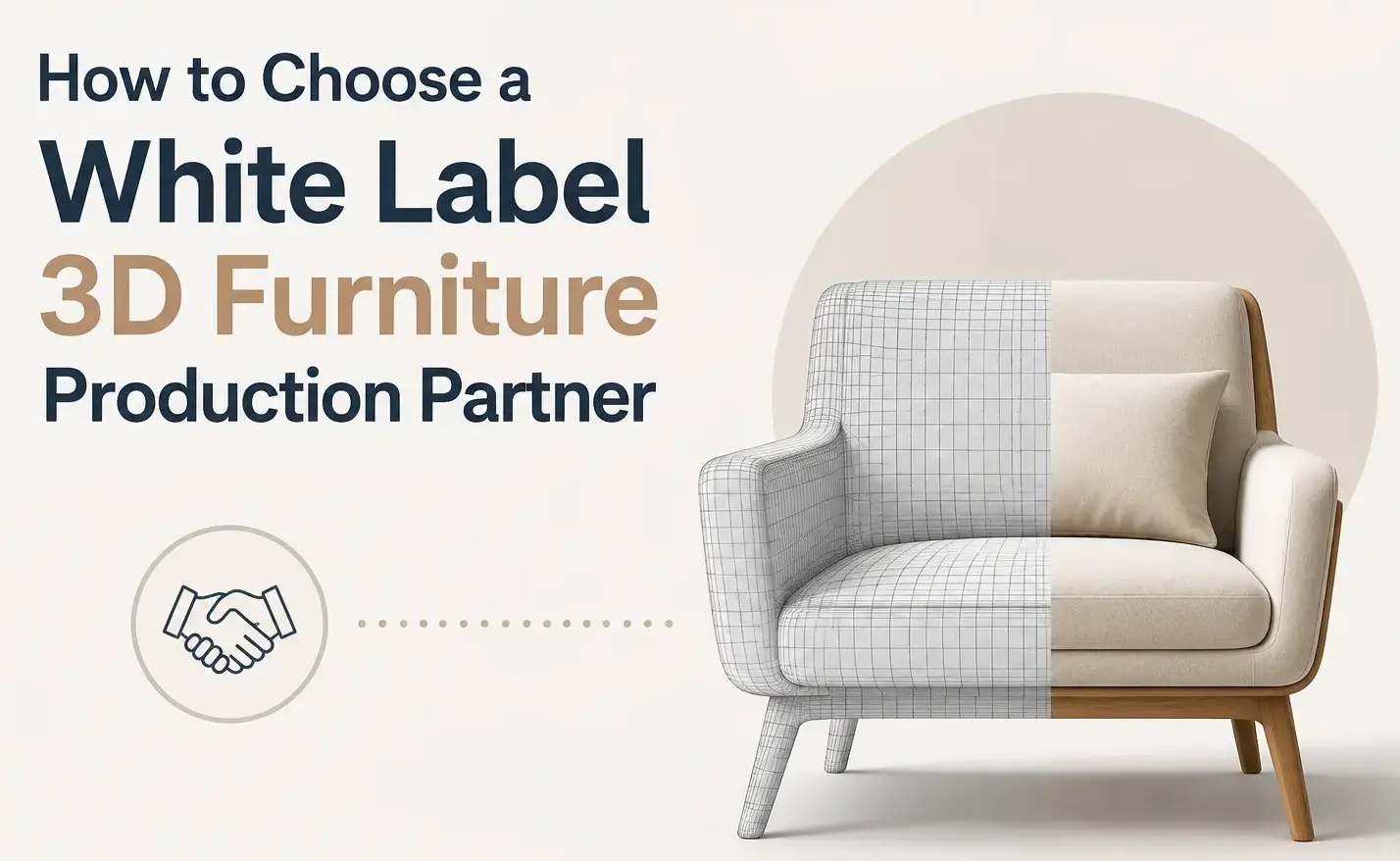 How to Choose a White Label 3D Furniture Production Partner