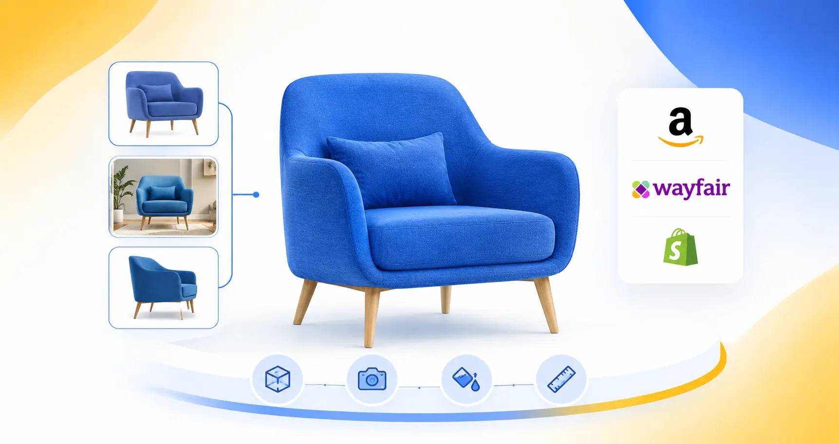 Furniture Rendering Image Requirements for Amazon, Wayfair & Other Marketplaces